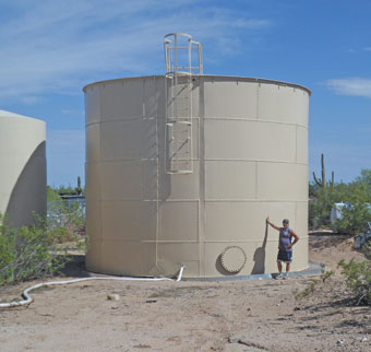 New Water Tank